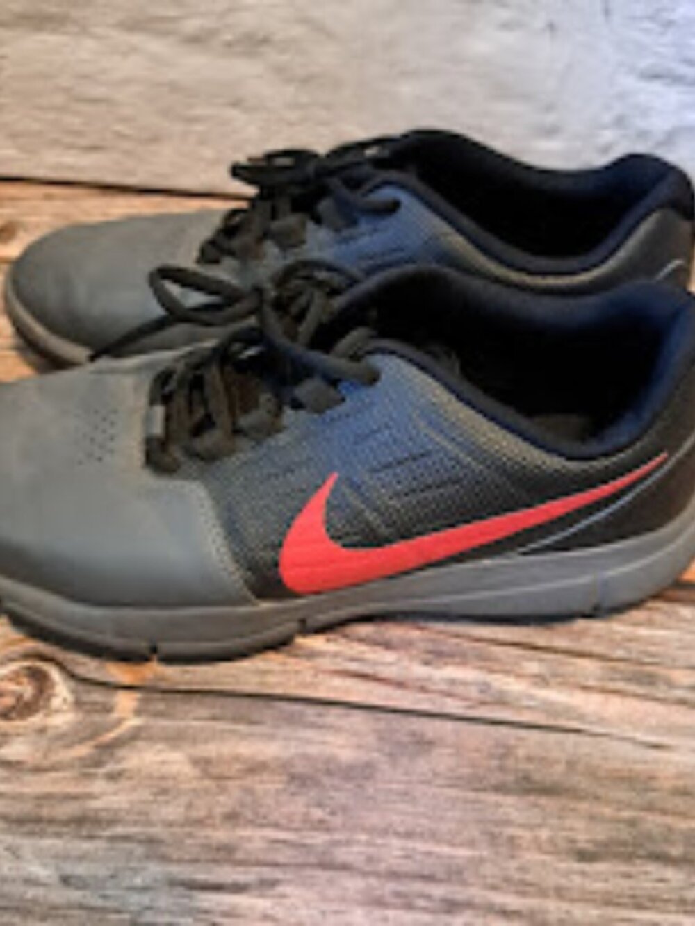 Nike Explorer CTRL spikeless golf shoes in grey black and orange Men's size 8